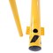 Vestil Steel Floor Stop Bollard 48 In. Length with 42 In. Height With Handrail Yellow FSBOL-48-HR - alternate 2